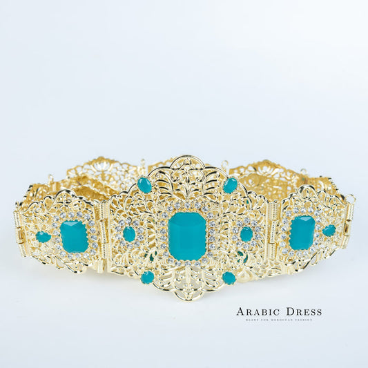 Bora Gold/Teal Belt