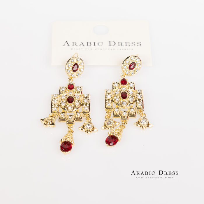 Bordeaux Hae Earrings
