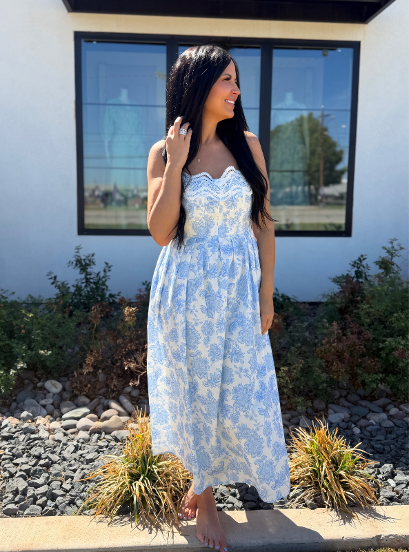 Botanical Garden Midi Dress