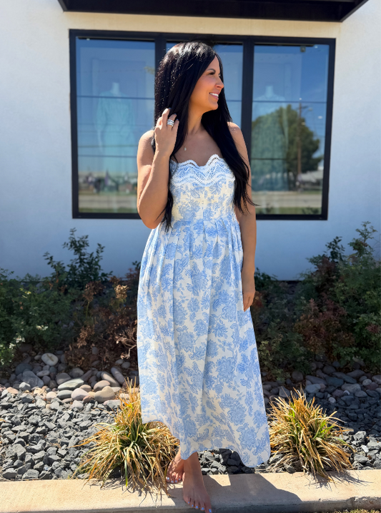 Botanical Garden Midi Dress