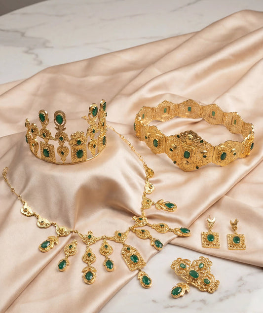 Bridal Accessories gold/darkgreen