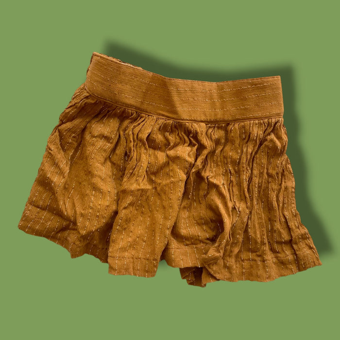 Brown handmade handmade skirt, 12-18m