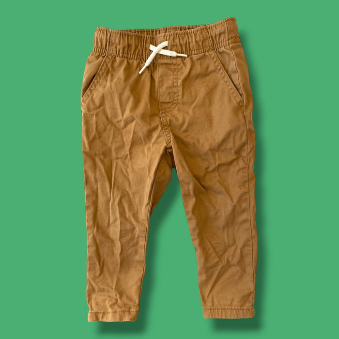 Brown Old Navy Taper Pant, 12-18m