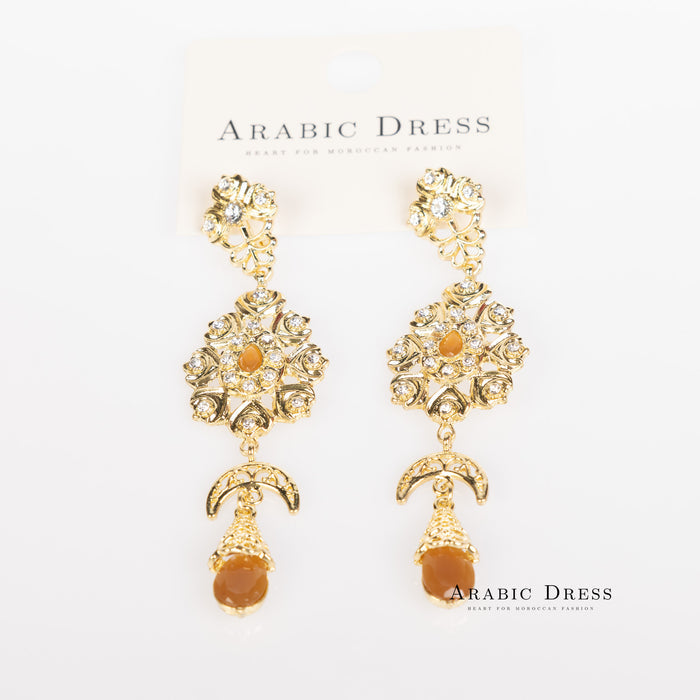 Brown Ora  Earrings
