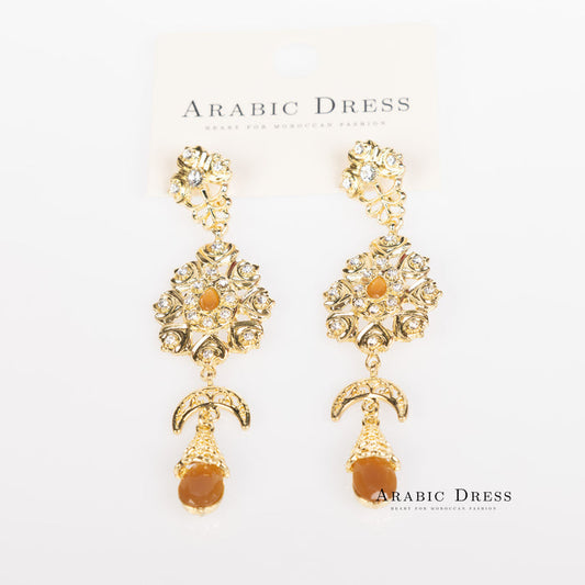 Brown Ora  Earrings