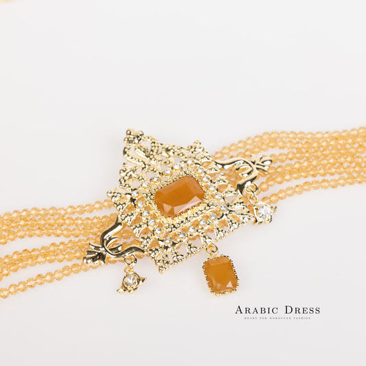 Brown Youra Necklace set