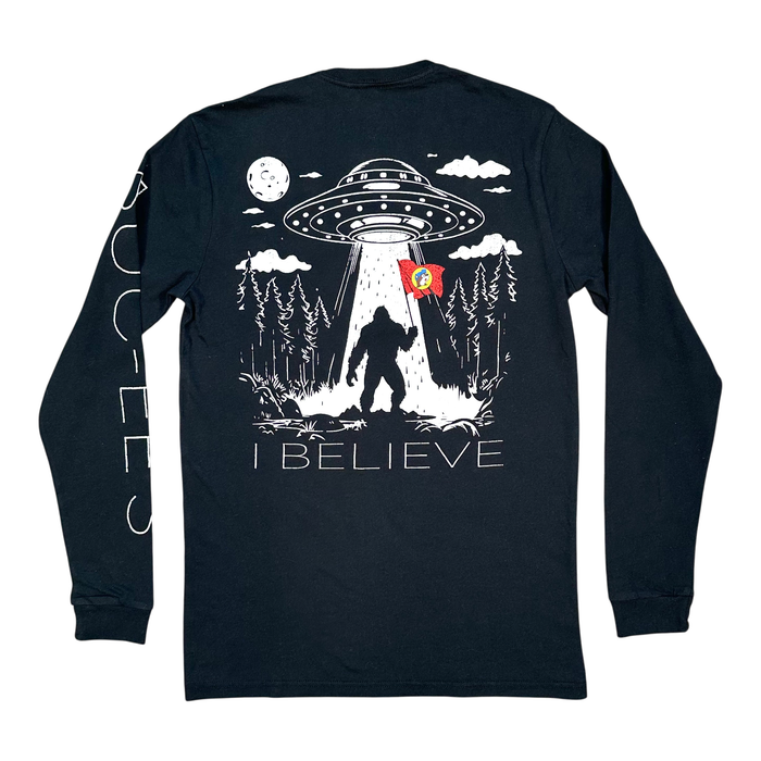 Buc-ee's Adult Long Sleeve Sasquatch Alien T-Shirt