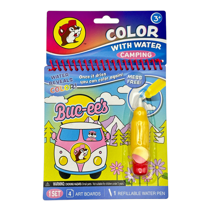 Buc-ee's Water Reveal Color Pads