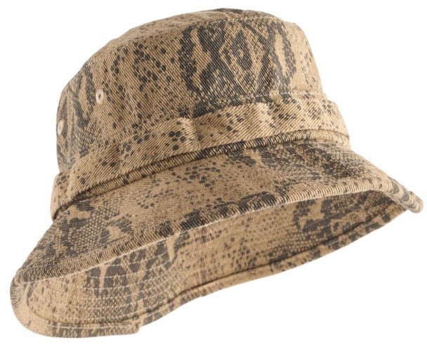 Bucket Hat - Safir - Snake Structure