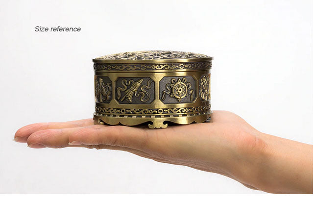 Burner: Bronze Censor for Incense or Herbs.