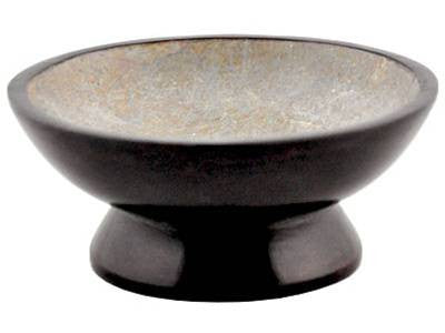 Burner: Brownstone Herb and Incense Burner.