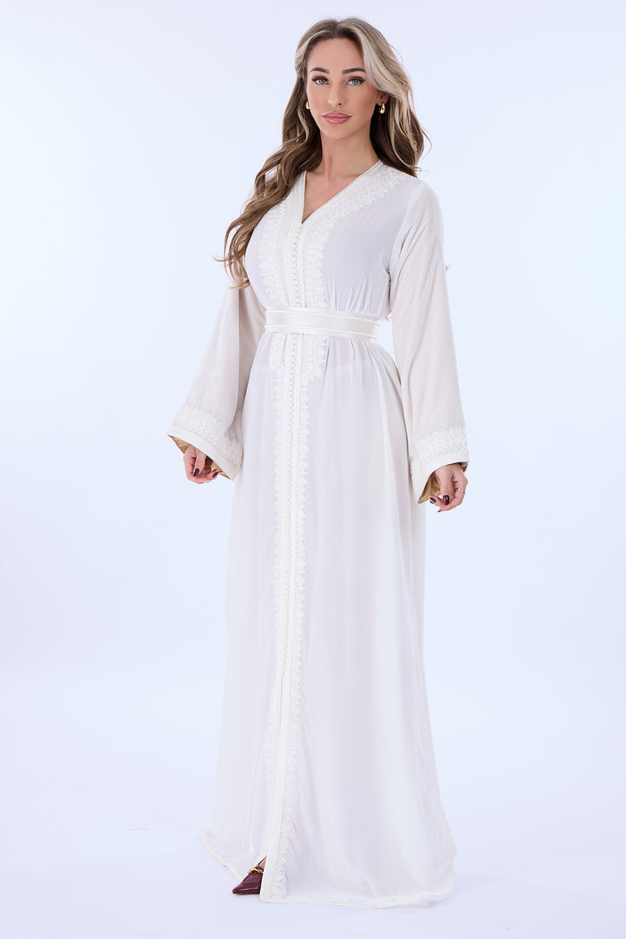 Caftan Amani Brokenwhite