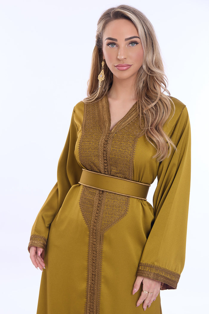 Caftan Ambar  Mostard