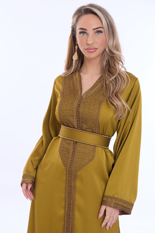 Caftan Ambar  Mostard