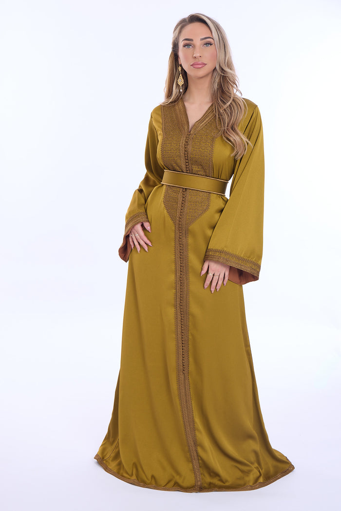 Caftan Ambar  Mostard