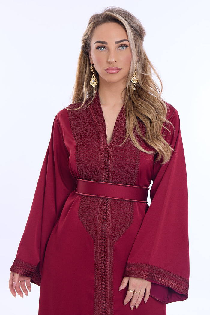 Caftan Ambar  Pomegrante