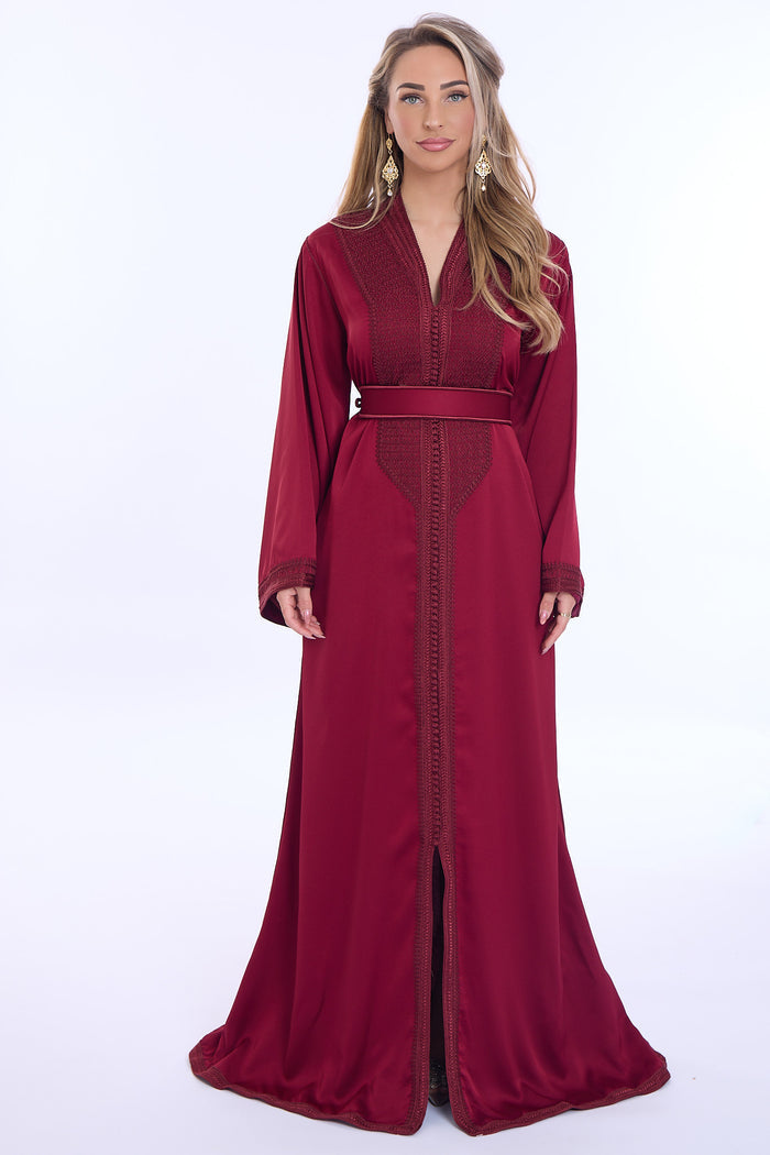 Caftan Ambar  Pomegrante