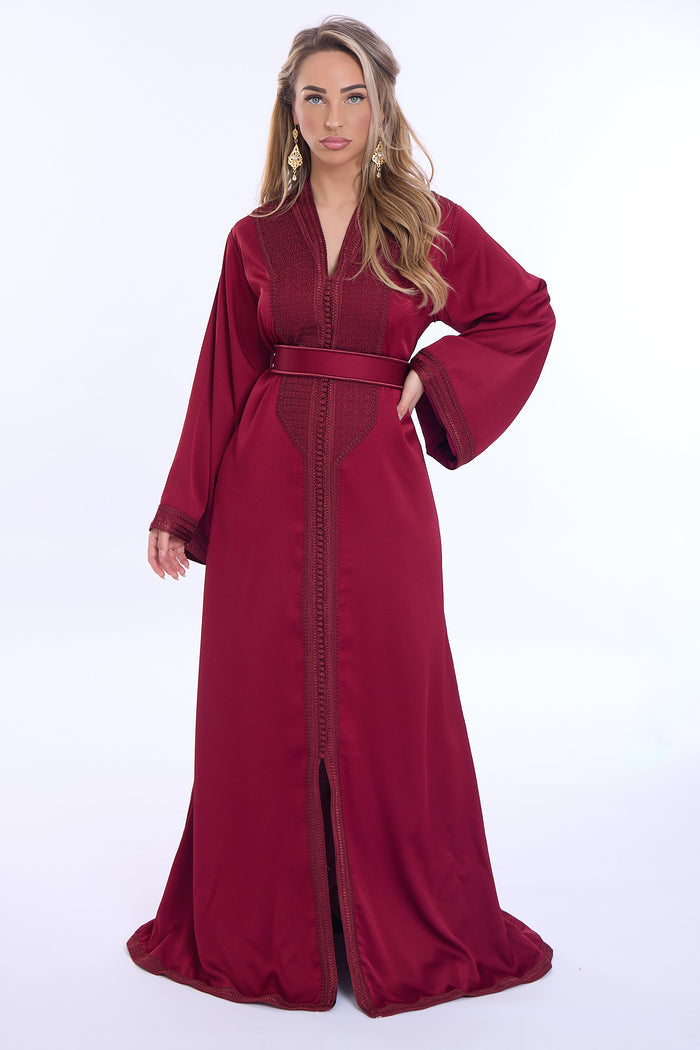 Caftan Ambar  Pomegrante