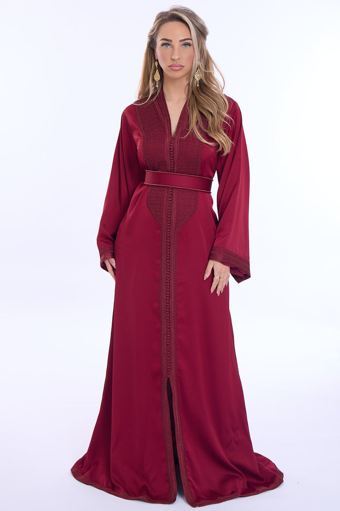 Caftan Ambar  Pomegrante