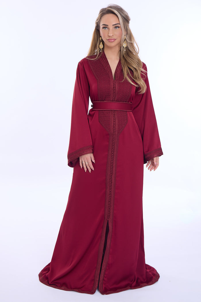 Caftan Ambar  Pomegrante
