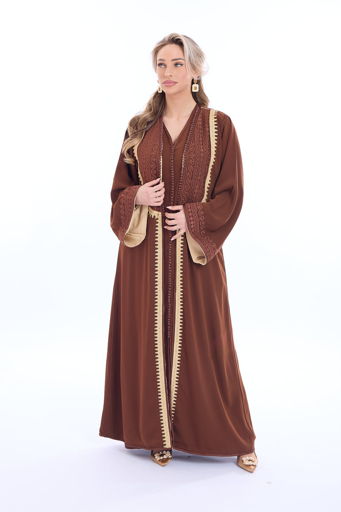Caftan Asmahan Brown