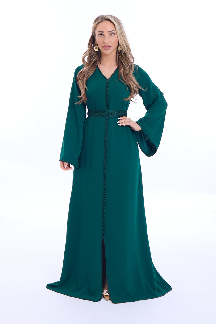 Caftan Aya Darkgreen