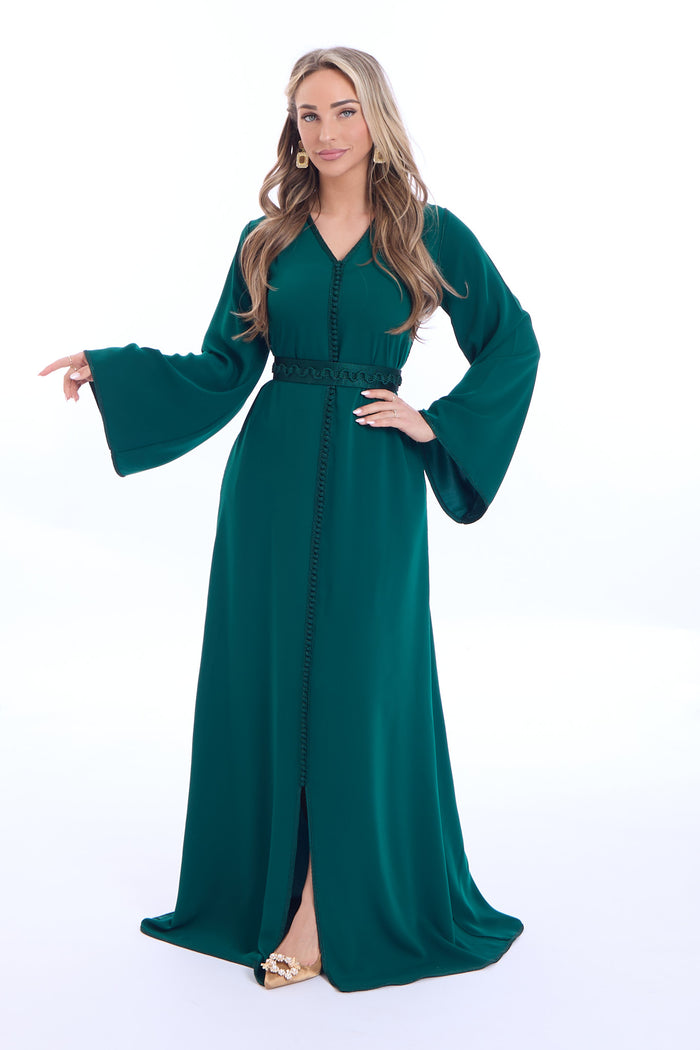 Caftan Aya Darkgreen