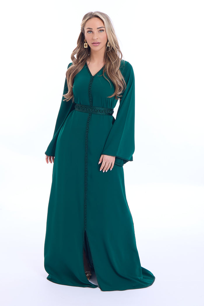 Caftan Aya Darkgreen