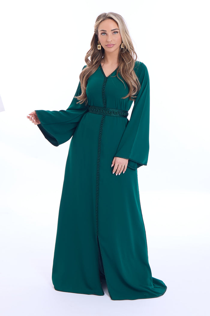 Caftan Aya Darkgreen