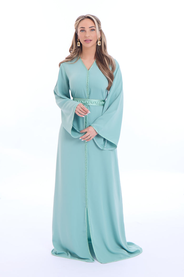 Caftan Aya Mintgreen