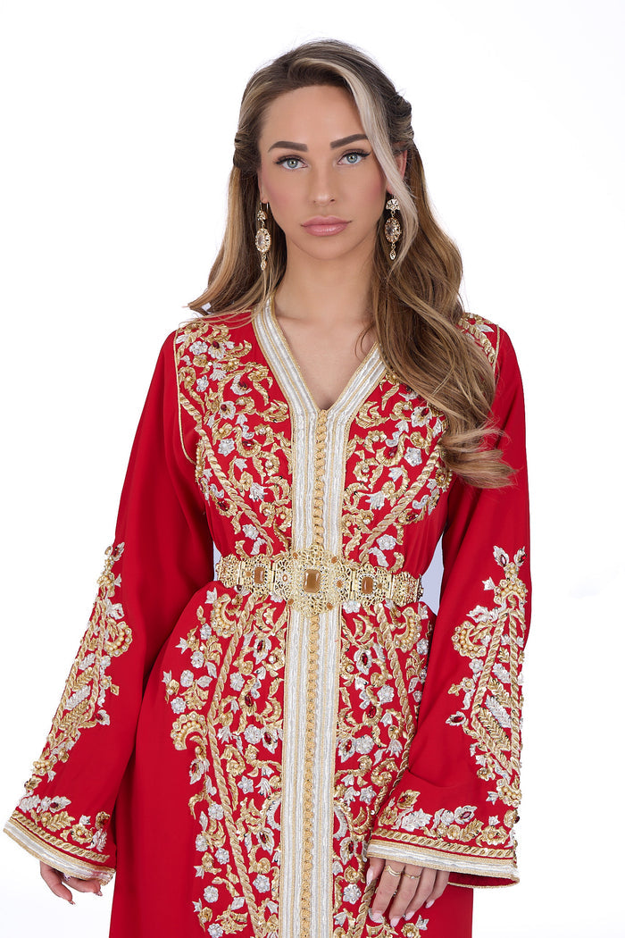Caftan Ayanna Red