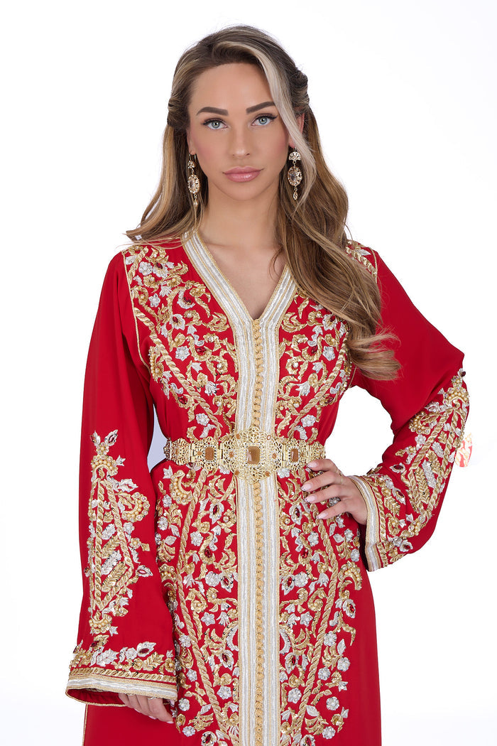 Caftan Ayanna Red