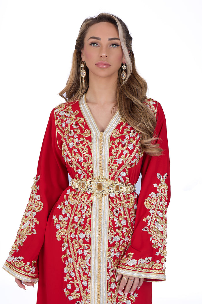Caftan Ayanna Red