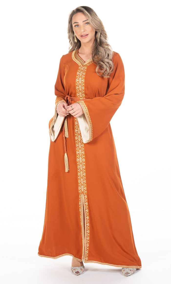 Caftan Basma  Orange