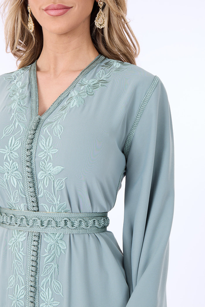 Caftan Chadia Mintgreen