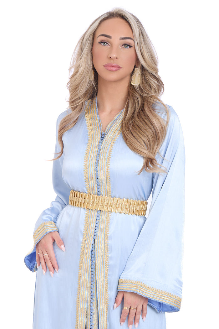Caftan Chaimae Lightblue