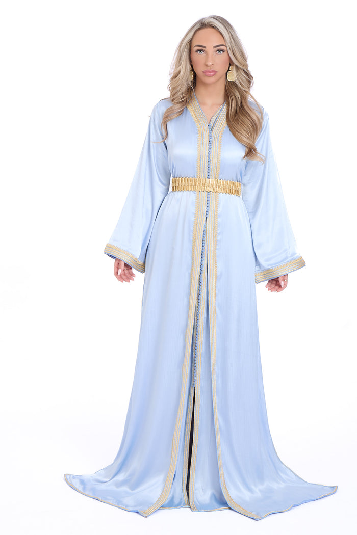 Caftan Chaimae Lightblue