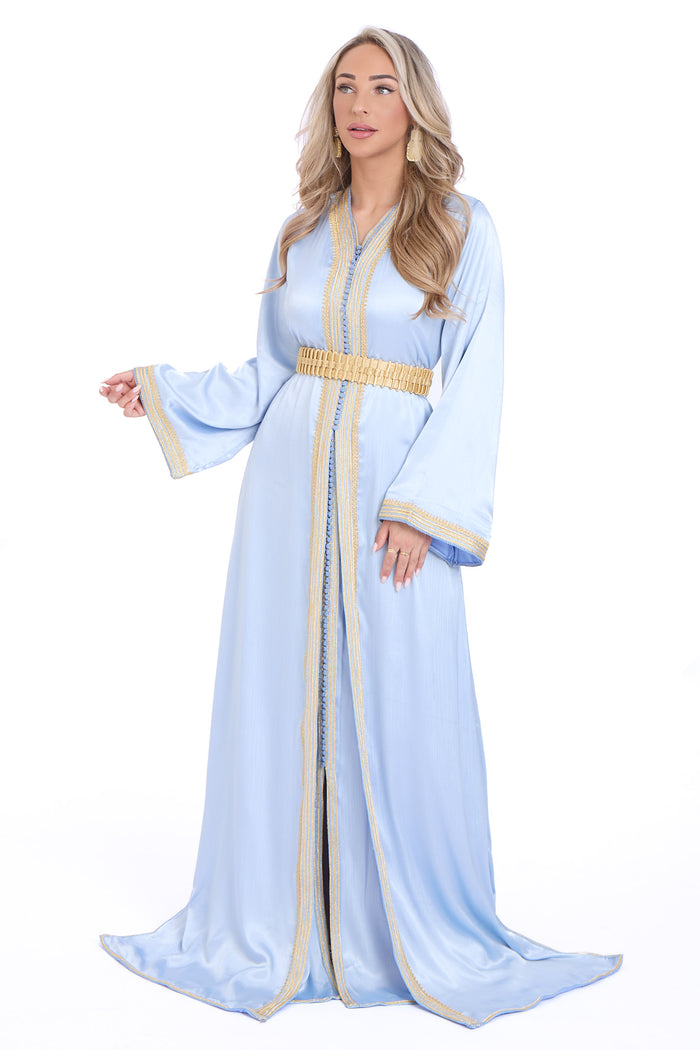 Caftan Chaimae Lightblue