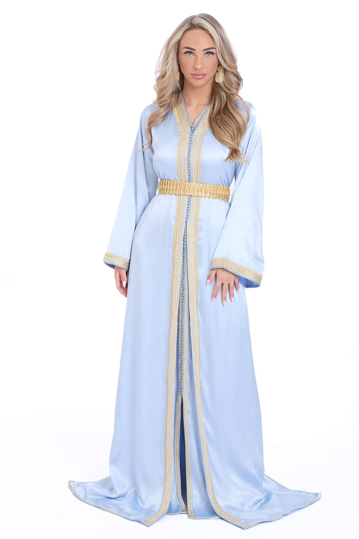 Caftan Chaimae Lightblue