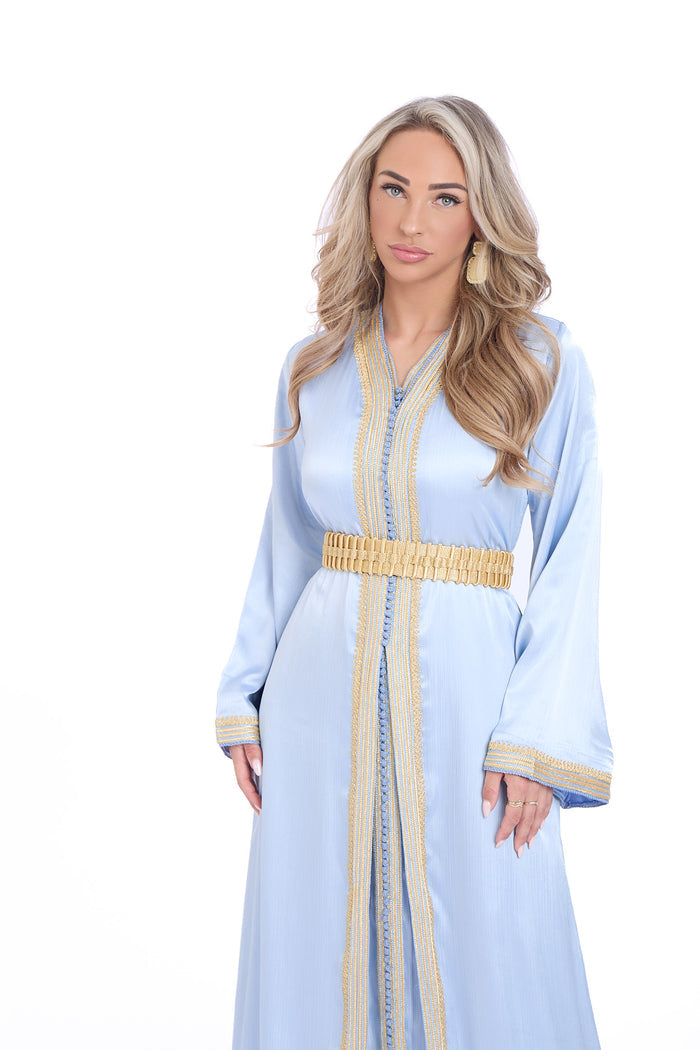 Caftan Chaimae Lightblue