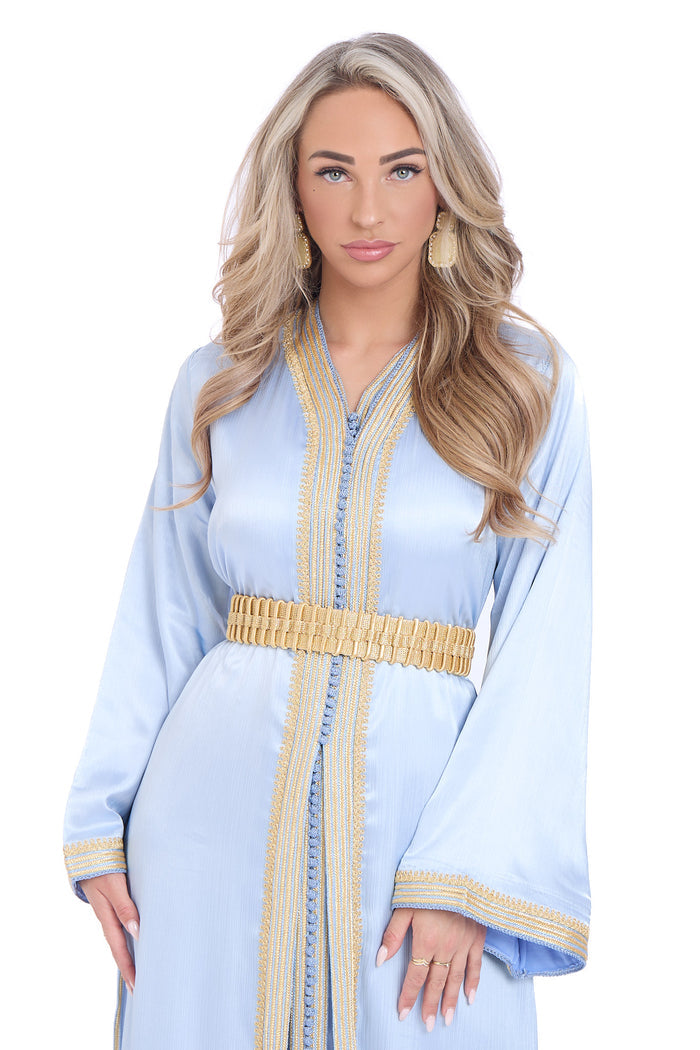Caftan Chaimae Lightblue