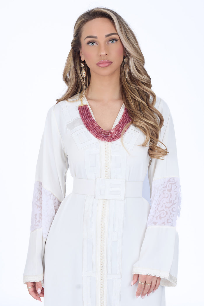 Caftan Chifa Brokenwhite