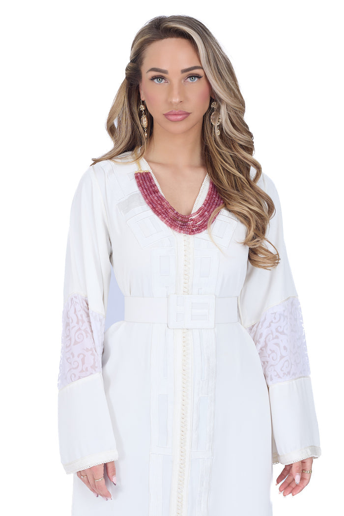 Caftan Chifa Brokenwhite