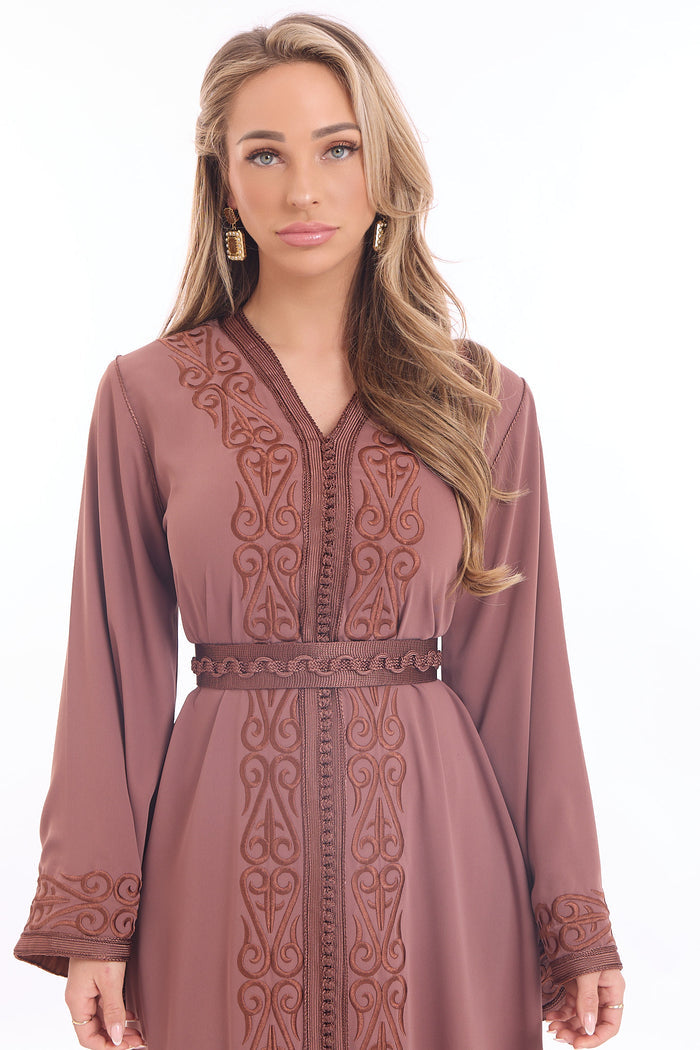 Caftan Fana Brown