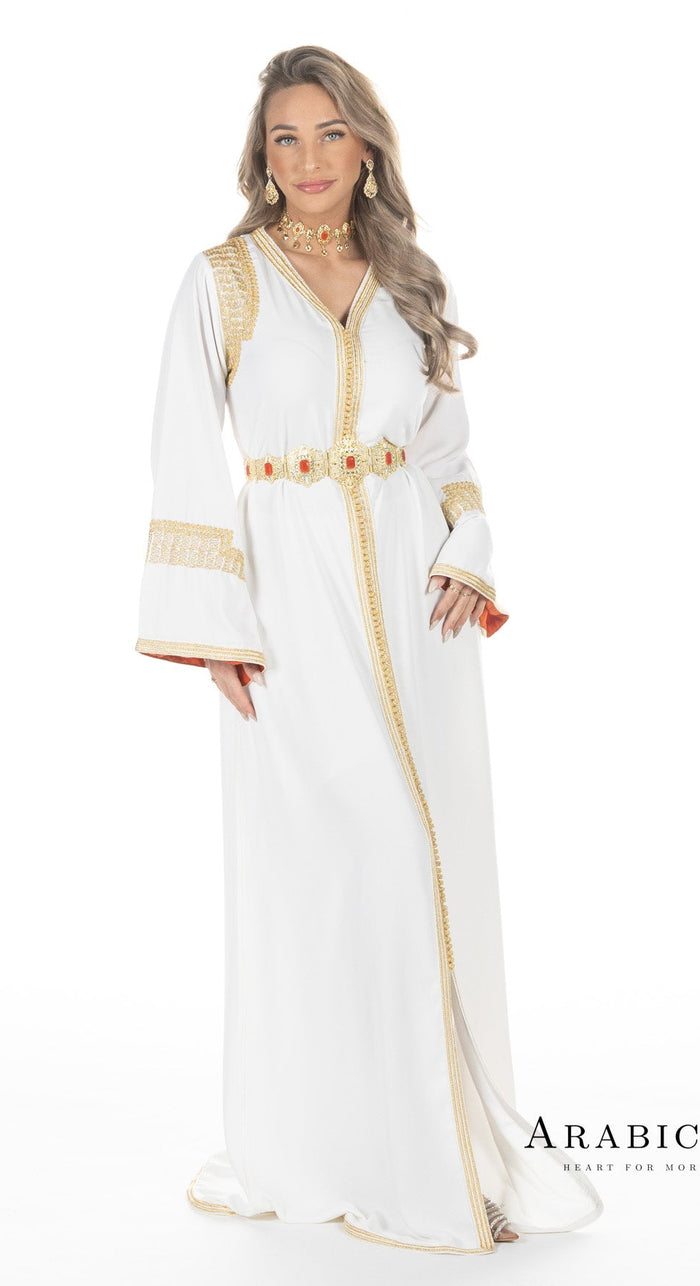 Caftan Hafsa Brokenwhite