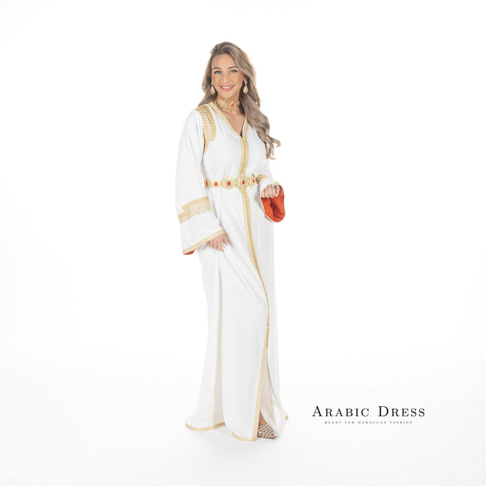 Caftan Hafsa Brokenwhite