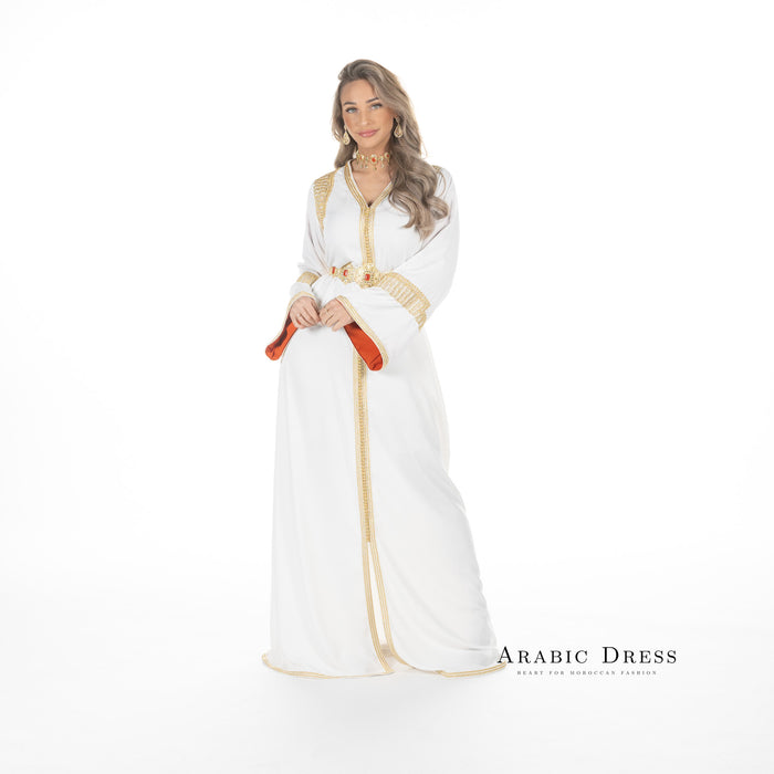 Caftan Hafsa Brokenwhite