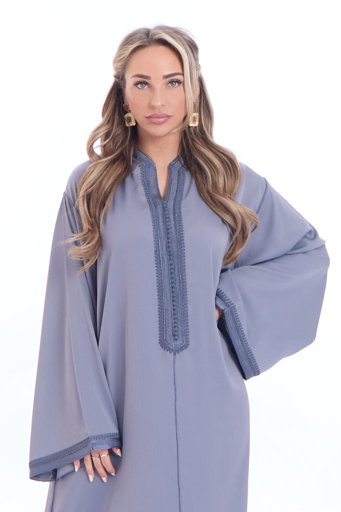 Caftan Haneen Gray