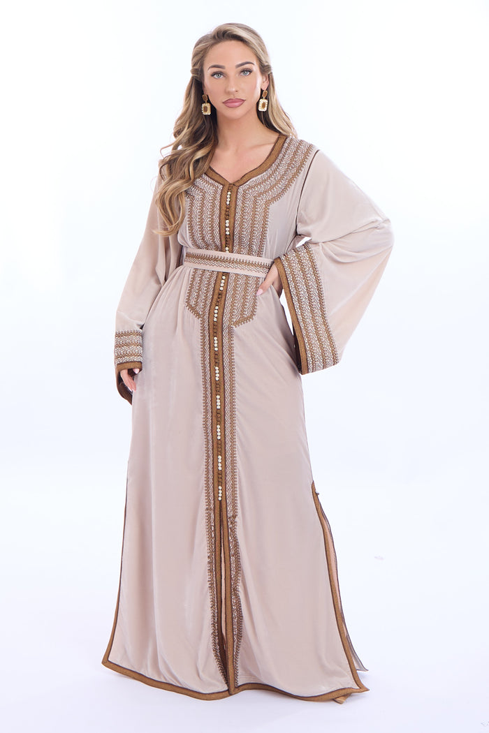 Caftan Huda Cream