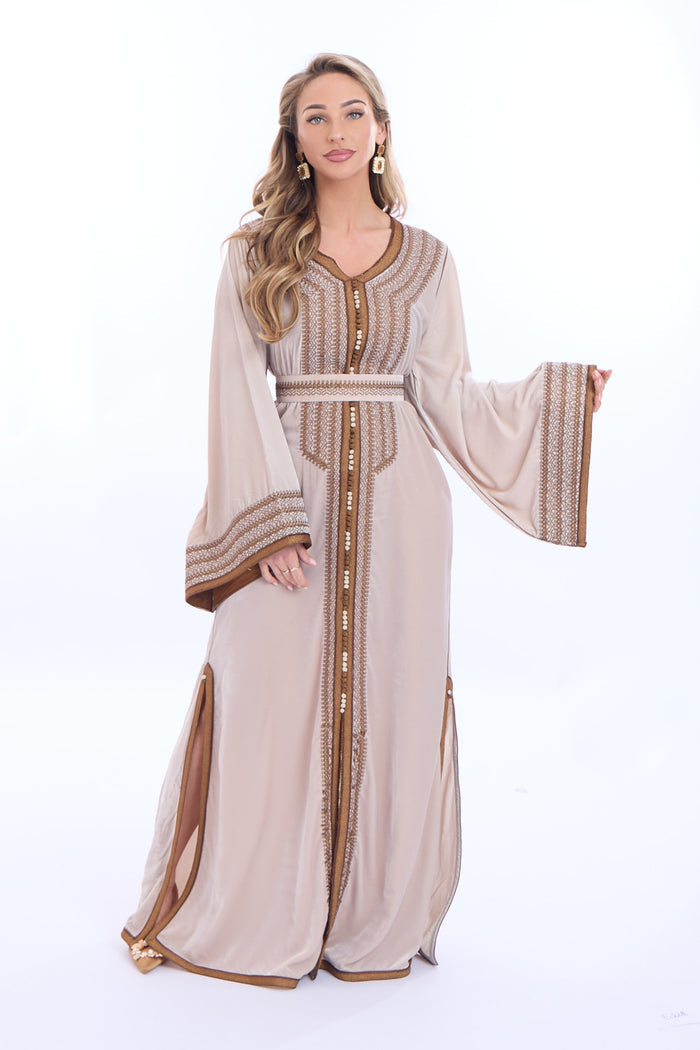 Caftan Huda Cream